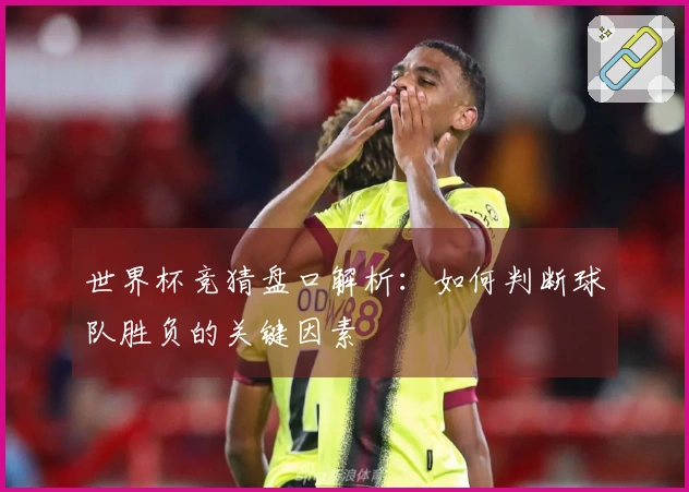 世界杯竞猜盘口解析：如何判断球队胜负的关键因素